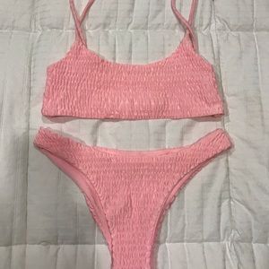 Pink zaful bikini
